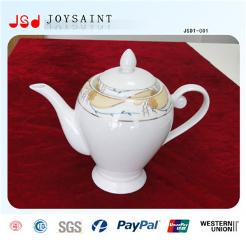 Costomized New Style Porcelain Tea Pot for Home Use